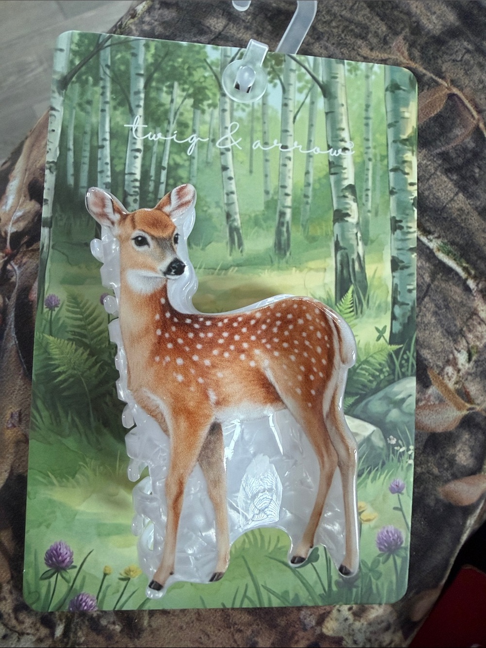 Twig & Arrow Deer Hair Clip